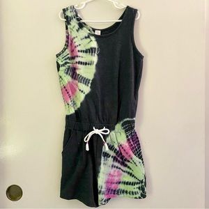 Justice Girl’s Tie Dye Romper Size 8